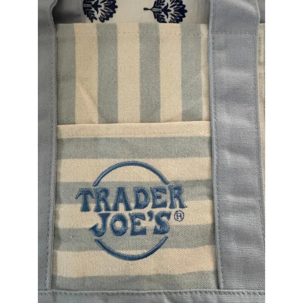 Disney Jasmine Double Sided Striped Custom Made Trader Joes Mini Tote